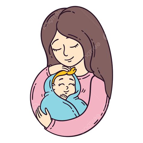 Mother Baby Clipart Png Images Mother And Her Baby Kid Mum Baby Png