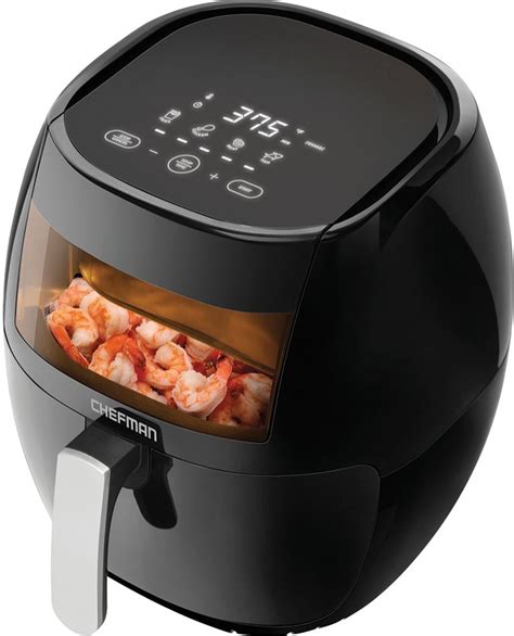 Chefman Turbofry Touch Quart Air Fryer Only Common Sense