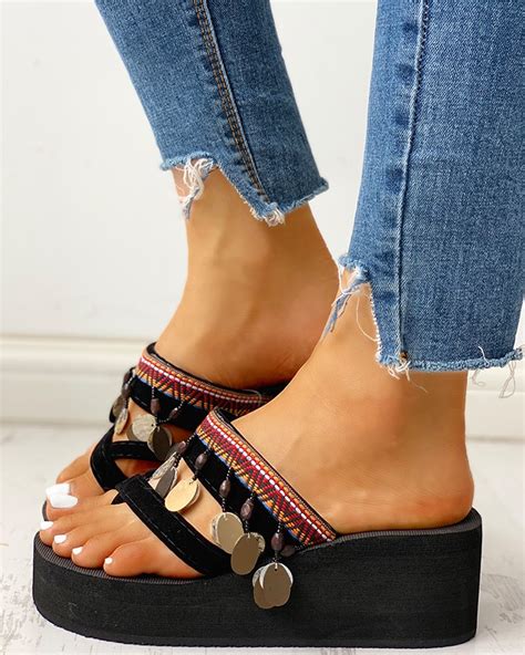 Ethnic Multi Strap Slipper Sandals Online Discover Hottest Trend