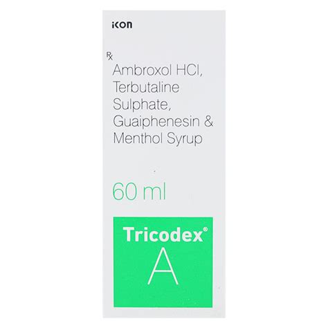 Buy TRICODEX A Syrup 60ml Online At Upto 25 OFF Netmeds