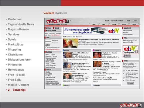 PPT Internet für alle Chancengleichheit im Netz 21 Sept 2001