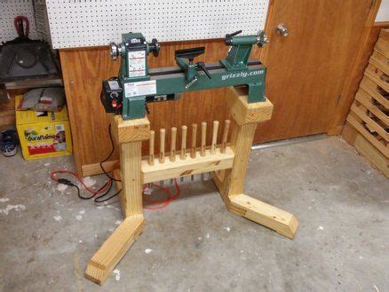 Lathe Stand | Woodworking bench plans, Wood lathe, Lathe