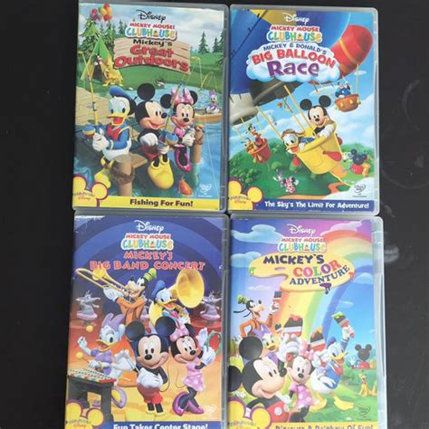 Mickey Mouse Clubhouse Dvd Collection Australianpulse Bank Home