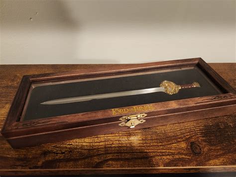 Noble Collection King Theoden Herugrim Sword Letter Opener Lord Of