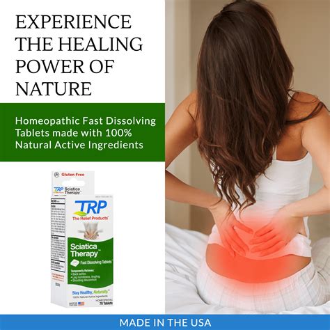 The Relief Products® Sciatica Therapy® Fast Dissolving Tablets 70