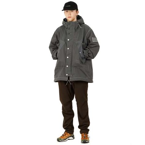 And Wander Danner X And Wander Parka Charcoal Garmentory