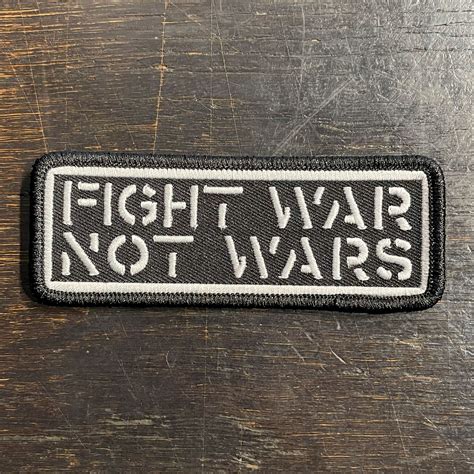 Crass 刺繍ワッペン Fight War Not Wars 45revolution