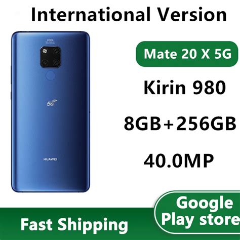 Eu Version Huawei Mate 20 X 5g Evr N29 Cell Phone Dual Sim 8gb 256gb 7