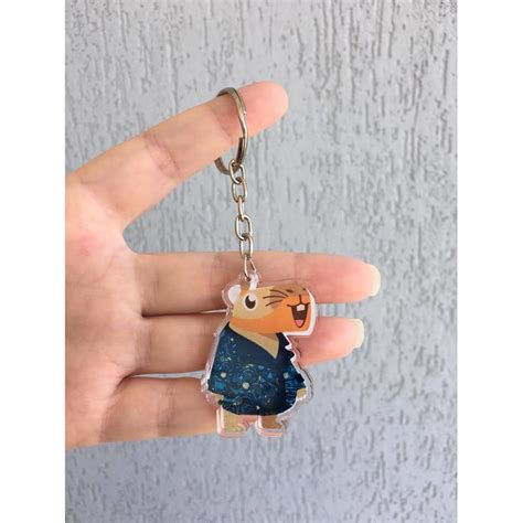 Chaveiro Capivara Van Gogh Shopee Brasil