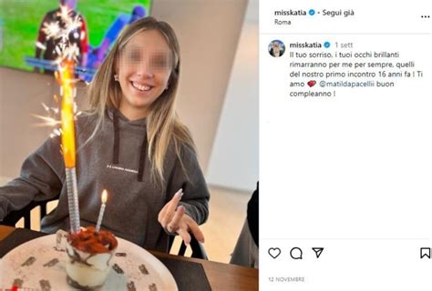 Matilda Pacelli Cresciuta Ed Sempre Pi Bella La Figlia Di Katia E