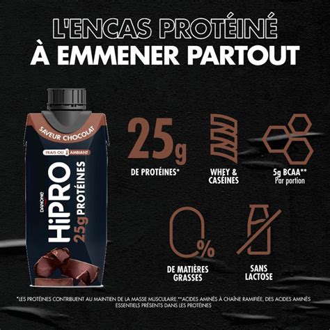 Hipro X Ml Hipro Boisson Prot In E Go T Chocolat Veepee