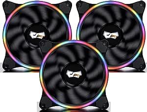 Aigo Darkflash D Rainbow Double Ring Led Mm Pin Pin Cooling Fan