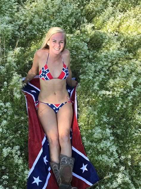 Confederate Flag Bikini And Swimwear