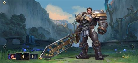 Steel Legion Garen Splash Art