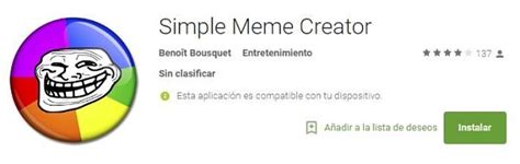 Las mejores aplicaciones para hacer memes 2023 Android Básico