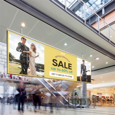 Digital Signage For Shopping Malls And Hypermarkets