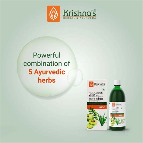 Buy Krishnas Amla Aloe Vera Wheat Grass Haldi And Tulsi Juice 1 Litre Online And Get Upto 60