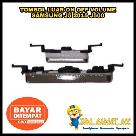 Jual Pernik Tombol Luar Power On Off Volume Samsung Galaxy J5 2015 J500 Original Shopee Indonesia