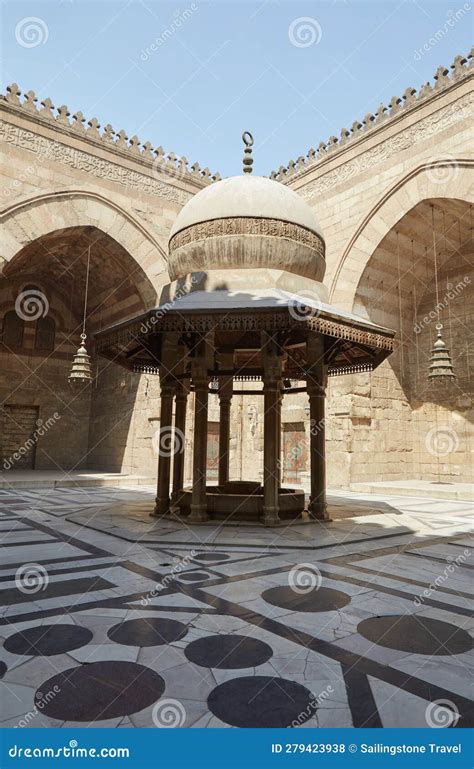 The Mosque Madrassa Of Sultan Barquq On Cairo S Al Muizz Street Stock