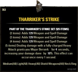 ESO Tharrikers Strike Explained With How To Get Instructions Deltia