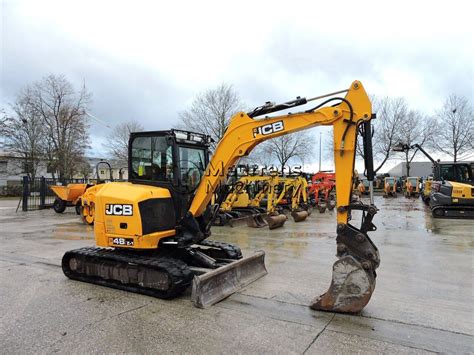 JCB 48Z 1 Mini Excavator For Sale Belgium Lummen XG37779