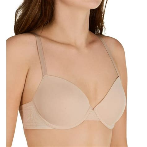 Maidenform Womens Comfort Devotion No Show Demi T Shirt Bra Style