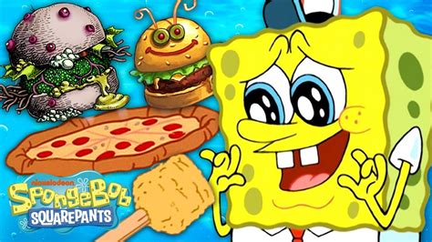 EVERYTHING You Can Order at the Krusty Krab 🍔 | SpongeBob - YouTube