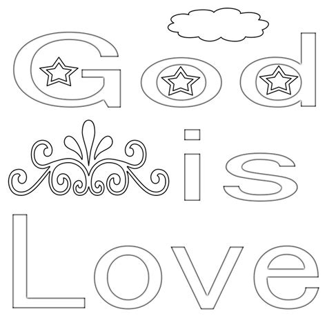 23 God Is Love Coloring Pages And Show Your Love – Free Coloring Pages ...