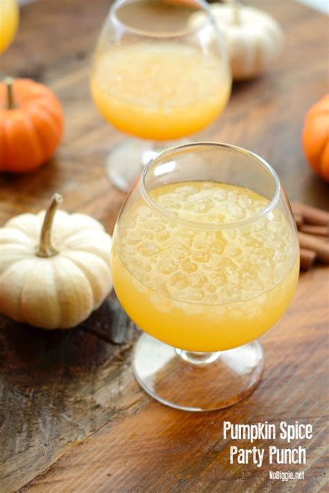 Sparkling Pumpkin Spice Party Punch