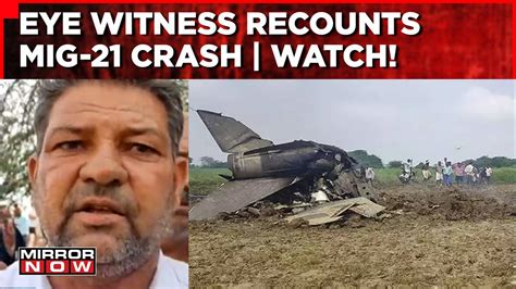 Mig-21 Jet Crashes In Rajasthan's Hanumangarh | No End To 'Flying Coffins'? | English News ...