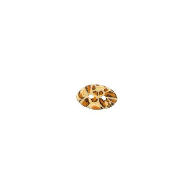 Petit Bouton Ovale Avec Un Motif L Opard Stud Earrings Collection