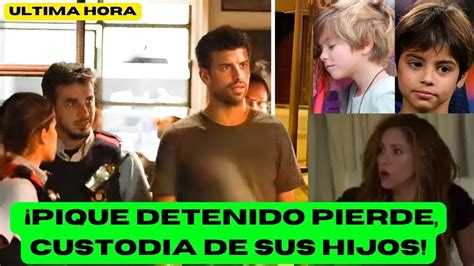 Alerta Shakira Gana Batalla Legal con Piqué Detención y Custodia de