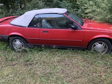 Chevrolet Cavalier Convertible Red Fwd Automatic Rs Classic