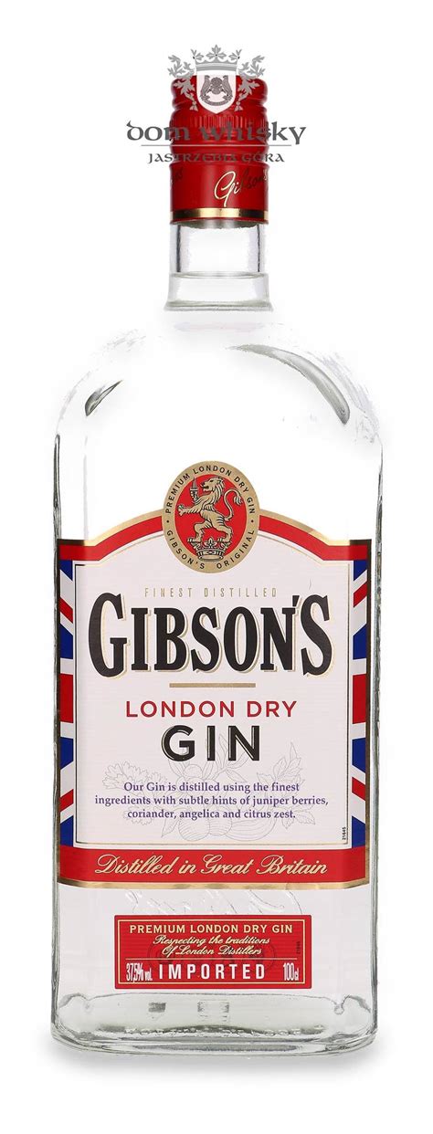 Gibson S London Dry Gin 37 5 1 0l Dom Whisky