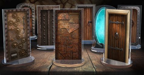 Loke Battlemats Bringing Big Box Of Dungeon Doors To Backerkit