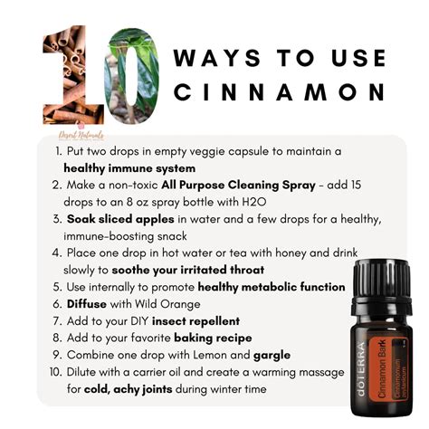 DoTERRA Cinnamon Essential Oil 5ml Dawn Goehring Desert Naturals