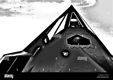 Lockheed F 117 Nighthawk Stealth Bomber Stock Photo Alamy