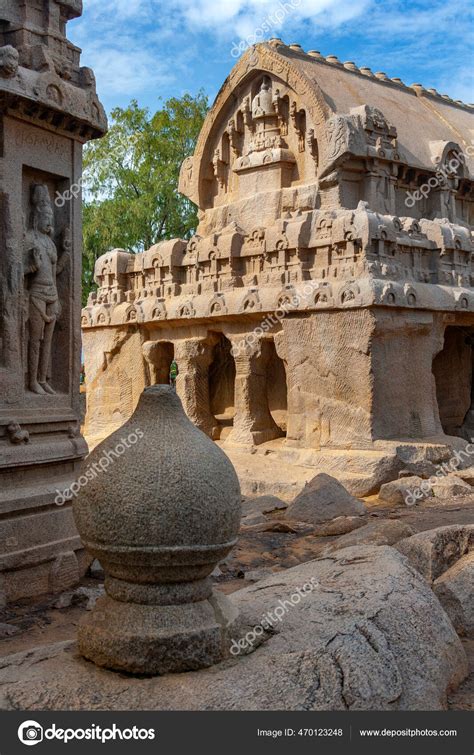 Antigos Templos Monol Ticos Panch Rathas Mahabalipuram Regi O Tamil