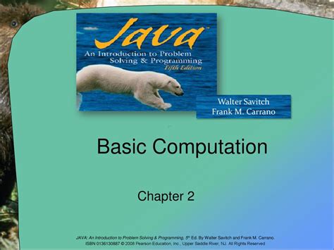 Basic Computation Chapter Ppt Download