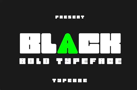 Black Font - FreeDaFonts