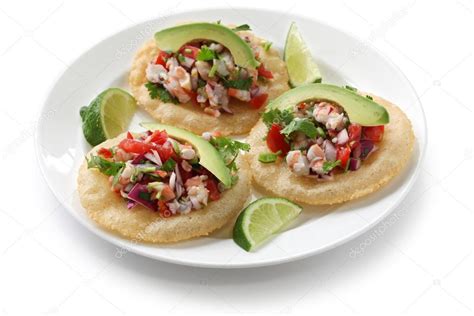 Tostadas de ceviche Stock Photo by ©asimojet 23639567