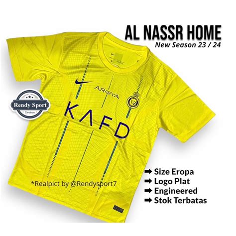 Jual Jersey Al Nassr Home 2023 2024 Go Shopee Indonesia