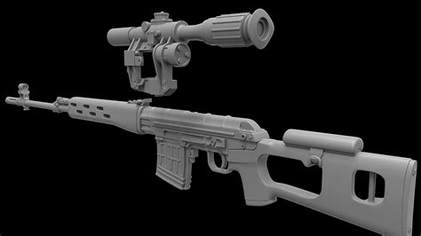 ArtStation - Dragunov SVD | Resources