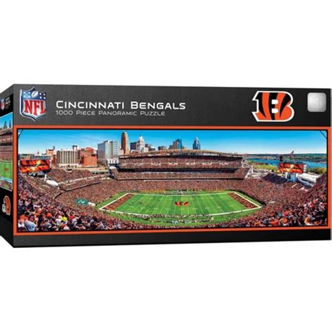 Masterpieces Sports Puzzle - Stadium Panoramic 1000 Piece Jigsaw Puzzle ...