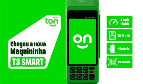 Ton lança nova maquininha Pix QR Code