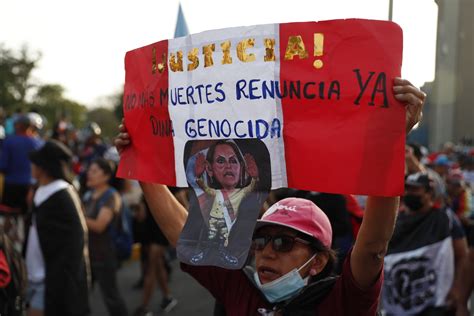 Dina Boluarte Declara Ante Fiscal General Por Muertes En Protestas Del Perú El Siglo De Torreón