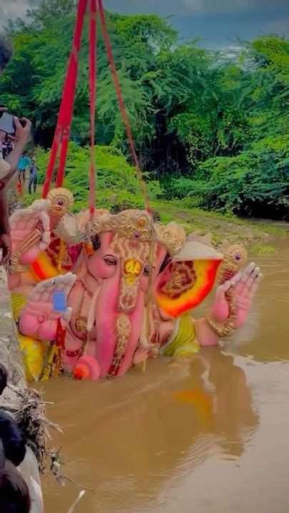 Ganpati Visarjan Ganesh Visarjan Ganpati Bappa Visarjan Shorts