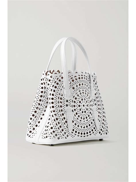 Ala A Mina Leather Tote Net A Porter