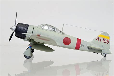 Yahooオークション 1144 【完成品】 海軍零式艦上戦闘機21型 赤城