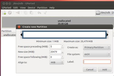 How To Create A Separate Home Partition After Installing Ubuntu